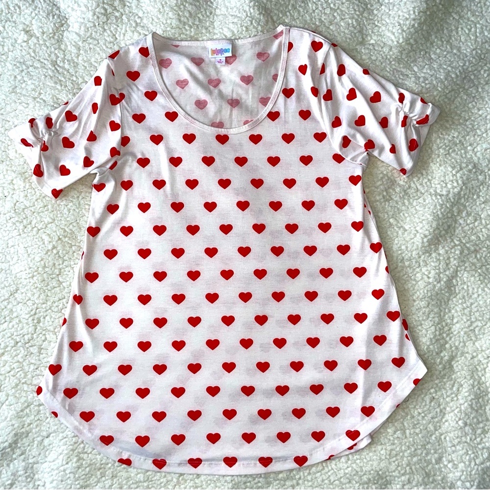 LuLaRoe heart T-shirt